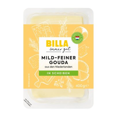 [480996] Gouda Scheiben 45% F.i.Tr. mild400-g-Pkg